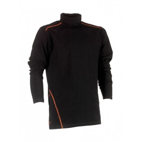 Tee-shirt ou sous-pull col roulé manches longues