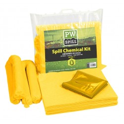 Kit anti pollution produits chimiques 20 litres