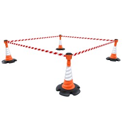 kit avec cônes de signalisation extérieur 9 m² de surface - SKIPPER™