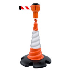 Cone aérodynamique très rétroréfléchissant