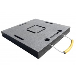 Top / Base pour bloc 1174 x 140 x 140 mm