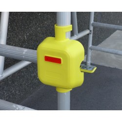 Manchon de signalisation pour tube échafaudage