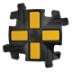 Intersection pour passe cable caoutchouc 1 canal |Equipement-chantier