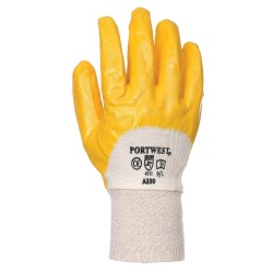 Gants Nitrile dos aéré poignet tricot - A330 - Portwest