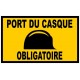 25 Panneaux Port du casque obligatoire