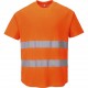 T-shirt aéré haute visibilité coloris jaune