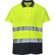 Polo haute visibilité - Bicolore 