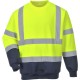 Sweatshirt Haute-Visibilité bicolore contraste - B306 - Portwest